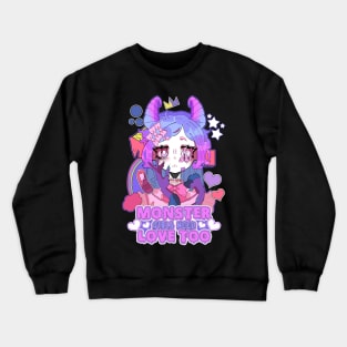 Monster girl Crewneck Sweatshirt